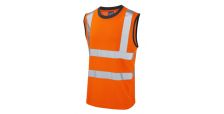 Ashford ISO 20471 Cl 2 Poly/Cotton Vest HV Orange